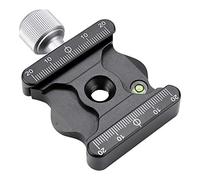 Pince à Dégagement Rapide DE 50 en Alliage d'aluminium, Pince DE Plaque à Dégagement Rapide, Adaptateur DE Montage DE Caméra 3 8 pour RRS Kirk Wembley Markins SUNWAYFOTO Benro