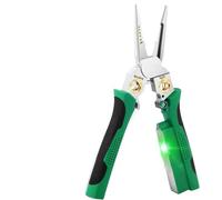 Pince à dénuder 8 en 1 avec testeur de tension, outil électrique multifonction, vert et noir