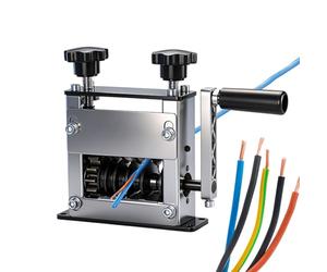 Pince à dénuder - Aluminium, fer, 1-17 mm, machine à dénuder 6 trous, mode électrique manuel | Cutter industriel portable pour l'entretien de fils, réparation de fil, usage professionnel