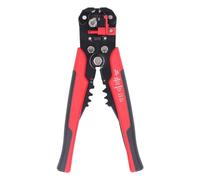 Pince à dénuder automatique 5 en 1, pince à sertir, extracteur de fil, outil électrique pour la manipulation et les travaux de réparation des câbles (Rouge)
