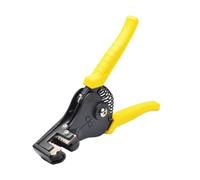 Pince à dénuder automatique avec règle réglable, pince 0,5 mm-4,0 mm pour câblage électrique, outil de dénudage de fil en alliage d'acier, pour mise à niveau orange/jaune/argent avec règle