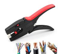 Pince à Dénuder Automatique, Dénudeur Auto-Ajustable 0.03-10mm² avec Coupe-Fils - Pour Câbles Cuivre, Audio et Électrique - Outil Professionnel pour Électriciens, Bricoleurs & Réparation Auto