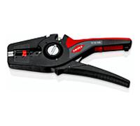 KNIPEX PreciStrip16 Pince à dénuder automatique, en blister, 0,08-16 mm², avec réglage fin, avec butée de longueur réglable, dénudage, 12 52 195 SB