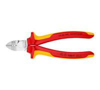 Knipex Pince à dénuder coupante de côté 14 26 160 – 160 mm isolée certifiée VDE 1000 V