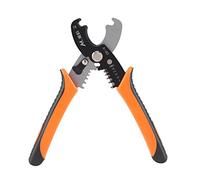 Pince à dénuder Coupeur dénudeur de fil Outil de dénudage de fil câble électrique Pince poignée ergonomique pour fil torsadé 175mm