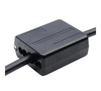 Pince à dénuder en fibre optique pour coupe longitudinale avec 4 réglages de calibre 1,5-3,3 mm et 4,5-11 mm pour ruban et tubes lâches pour une utilisation en extérieur sur le terrain de