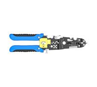 Pince à dénuder ergonomique multifonctionnelle adaptée pour les fils de 0,5 à 6 mm - Pince à sertir sécurisée et antidérapante - Kit d'outils de dénudage de câbles