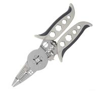 Pince à dénuder et à sertir pour câblage électrique, pince robuste avec mécanisme à cliquet, acier au chrome vanadium, poignée TPR, coupe-câble multifonction et cintreuse, 0,25-10 mm²