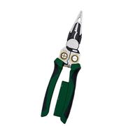 Pince à dénuder fonctionnelle avec testeur de tension pour détection de travail électrique - Alarmes LED audibles - Ensemble d'outils d'électricien multifonction pour électricien