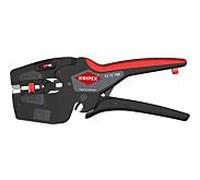 KNIPEX NexStrip Outil multifonction pour électriciens avec gaines en plastique antidérapantes 190 mm, 12 72 190