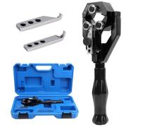 Pince à dénuder manuelle pour semi-conducteurs, outil portable avec 2 lames et mallette, kit de pinces à dénuder, dénudeur multifonction pour câbles haute et moyenne tension(20-40mm)