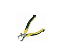 Stanley 0-89-873 max Steel Pince À Dénuder 160 mm Gamme Fatmax - Fabriqués en France - Vis de Réglage - Acier Trempé - Poignée Bi matière - Conforme Aux Normes DIN 5745 et NF E 73-102