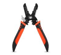 Pince à Dénuder Multifonction 5-en-1, Coupe Câble pour Électrique | Pince Coupante Électricien et Outil de Dénudage pour Câbles 20-10 AWG pour Dénuder, Aiguiser, Couper, Sertir et Presser