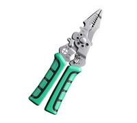 Pince à dénuder multifonction avec testeur de précision et prise en main ergonomique pour électriciens en acier à haute teneur en carbone sans tension