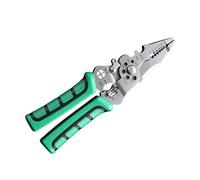 Pince à dénuder multifonction avec testeur de tensions inductives Outil de coupe précis pour électriciens Poignée ergonomique Construction en acier à haute teneur en carbone Aucune tension de