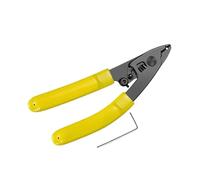 Pince à dénuder multifonction double/triple port, poignée ergonomique en alliage d'acier avec verrouillage sécurisé, pince à dénuder précise pour câble en fibre