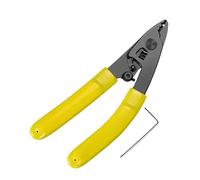 Pince à dénuder multifonctionnelle à double ou triple port, poignée ergonomique précise, construction en alliage d'acier, outil multifonctionnel à fibre optique