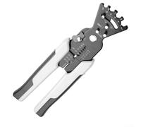 Pince à dénuder multifonctionnelle avec fonctions de coupe, de sertissage, de pliage et de dénudage pour bricolage et usage professionnel