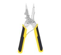 Pince à Dénuder - Pince Robuste 8 en 1 avec Sertisseuse | Coupe-Câbles,pour Sertissage Découpage Dénudage Câbles Électricien Bricolage