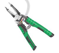 Pince à dénuder, pinces d'électricien, Coupe-câbles 9 en 1, Pince coupante multifonctionnelle, outil de dénudage de fil pour sertir, dénuder, cisailler