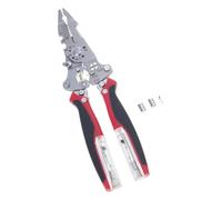 Pince à dénuder pliable 16 en 1 - Pince à dénuder électrique professionnelle - Ciseaux - Cutter pliable