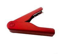 Pince à dénuder pour une construction propre de bouquets, élimine les bourses d'épines et les petites feuilles des roses, pivoines, camélias et autres types de fleurs coupées (rouge)