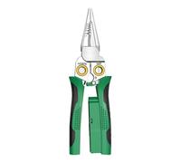 Pince À Dénuder Professionnelle 8 En 1, D'électricien Multifonction Avec Sertisseuse, Coupe-fil Et For Travaux Électriques(Green)