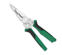 Pince à dénuder réglable pour électricien avec testeur, pince à dénuder et coupe-câble