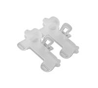 Pince à documents en ABS transparent multi-usages pour marque-pages, clips décoratifs pour scrapbooking, carnet de notes, agenda, chien, chaton