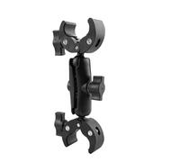 Pince à Double Clip, Compatible avec GoPro, Insta 360, Support de Guidon et de caméra Sportive for Moto et vélo(C)