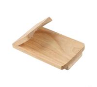 Pince à écailler les huîtres en bois avec poignée ergonomique pour ouvrir facilement les palourdes et les moules, outil de cuisine compact pour les amateurs de fruits de mer à la maison ou en plein