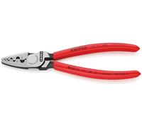Pince à embouts Knipex longueur 180mm profil demi-rond avec côtés coniques polis gaines 2K - 97 71 180 SB