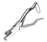 Pince à encocher inox coupe en forme de toit Kerbl Argenté TU