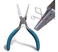 Pince à Enrouler Carrée Rite, Outil De Boucle De Pliage De Fil Métallique à Nez Rond De 6 Pouces Avec Outil De Travail De Fil D'échelle Pour L'artisanat De Bijoux De Bricolage