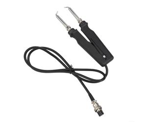 Pince à épiler à double pince à souder pour 902 Esd pour stations SMD avec élément chauffant rapide et design spécial coude pour les espaces bondés, outil de soudage efficace pour les pièces bondées