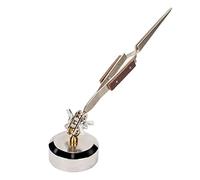 Pince à épiler à trois mains avec rotation à 360 degrés, pince à souder à pointe droite et verrouillage croisé avec base stable pour la fabrication de bijoux, le soudage et les tra