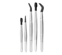 Pince à épiler antidérapante multifonction en acier inoxydable pour collectionneurs, artistes et professionnels de la beauté