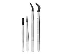 Pince à épiler antidérapante multifonction en acier inoxydable pour collectionneurs, artistes et professionnels de la beauté