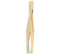 Pinza Epiler Punta Recta Dorada 1 Unidad