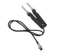 Pince à épiler double fer à souder pour 902, outil de réparation sans danger ESD avec pointe de pince à chauffage rapide et design long coude pour espaces bondés, compatible avec dessouder de circuit