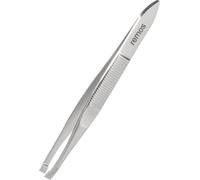 Pince À Épiler En Acier Inoxydable Avec Pointe Droite - 8 Cm(Q526)