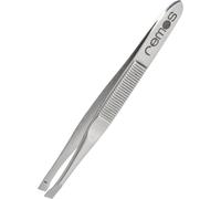 Pince À Épiler En Acier Inoxydable Avec Pointe Inclinée - 8 Cm(Q528)