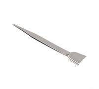 Pince à épiler en acier inoxydable avec pointe pelle 160 mm pour pierres précieuses, perles, cristaux et petites pièces