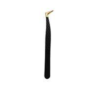 Pince à épiler en acier inoxydable conçue pour des ongles précis et durables, accessoires d'art pour les cours de beauté, accessoires artistiques