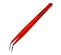 Pince À Épiler Ingénieur Bernstein 150Mm Mellette Ni-Platé Isolée En PVC