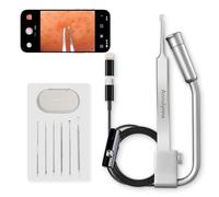 Pince à épiler Luma 1 Visual pour points noirs avec caméra - Outil anti-boutons avec caméra, grossissement x20, 1080p, 8 LED, avec kit d'outils anti-boutons (kit de 6 pièces)