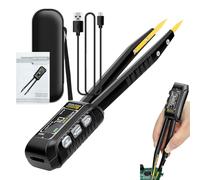 Pince à épiler Numérique Compteur, Testeur SMD Intelligent | Pince À Compteur SMD Pour Testeur Automatique | Reconnaissance Des Composants Analyseur De Composants De Haute Précision Avec Dis