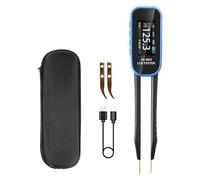 Pince à épiler numérique testeur de pont outil de mesure pour résistance capacitance inductance diode tension avec 7 formes d'onde générateur électronique outil électronique