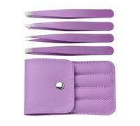 Pince à épiler pour extension de cils,Applicateur à pointe précise | Pince à Épiler pour Sourcils - pour poils du visage et incarnés, maison, salon, voyage, artistes, femmes et