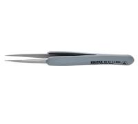 Pince À Épiler Précise En Acier Inoxydable Knipex Pointue ESD 4" 92 21 14 ESD